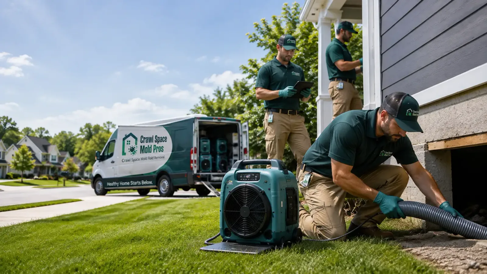 Crawl Space Mold Removal in Richvale, CA
